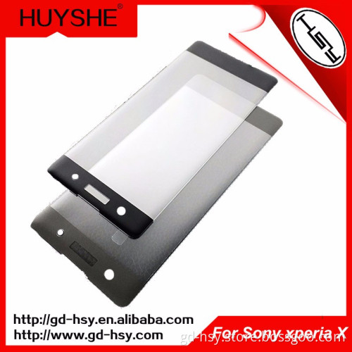 HUYSHE Mobile Phone Accessories Best Screen Guard for Sony Xperia X / X Performance 3D Tempered Glass Screen Protector